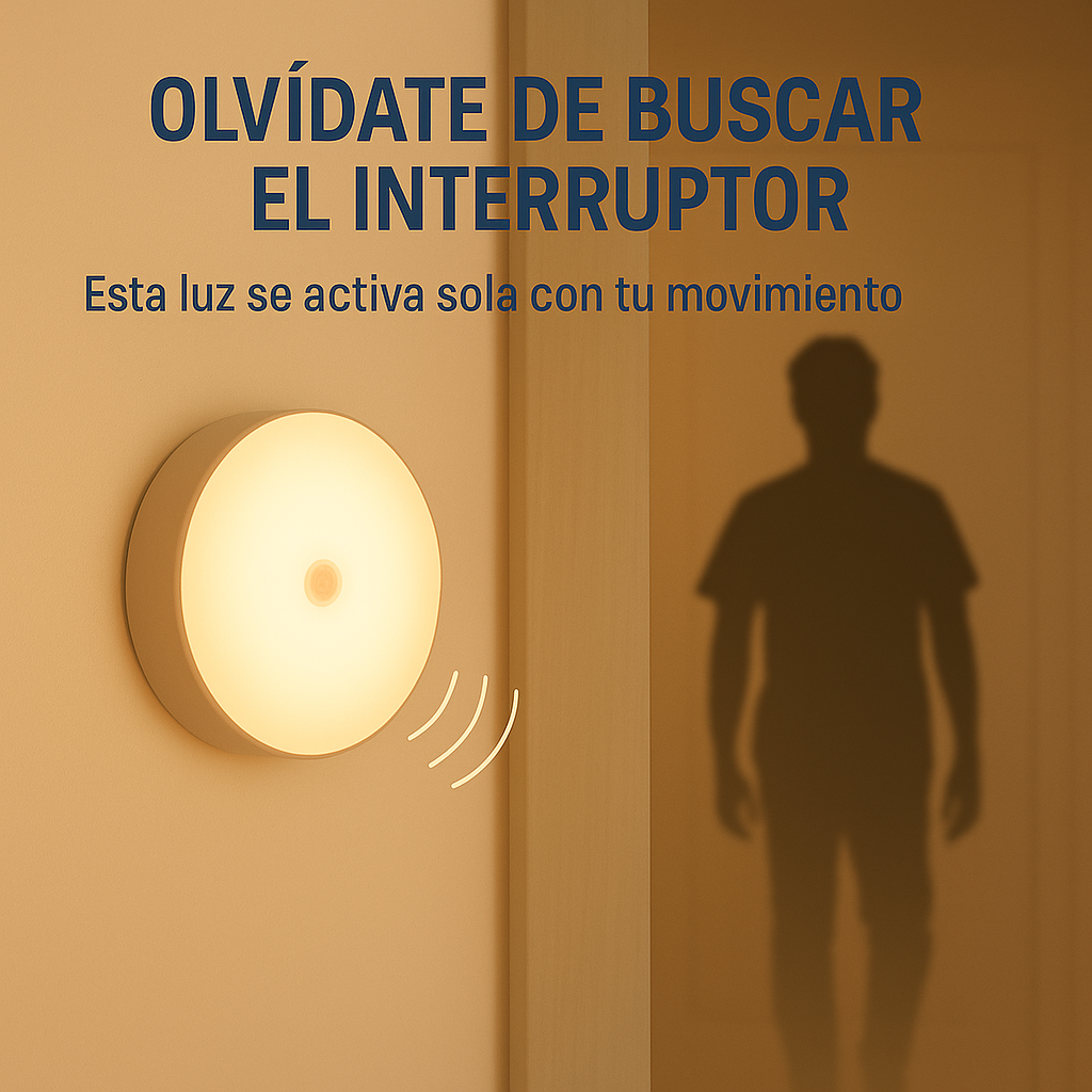 NightSense | Luz nocturna con sensor de movimiento