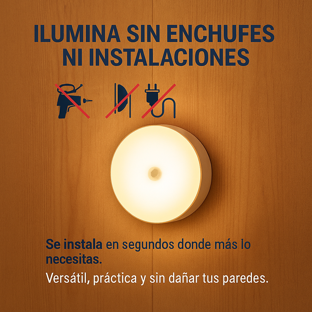 NightSense | Luz nocturna con sensor de movimiento